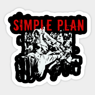 simple plan get it on Sticker